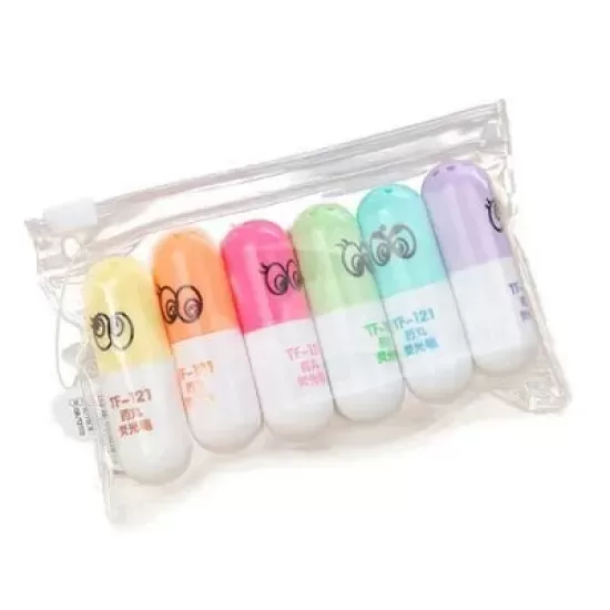 KIT MINI MARCA TEXTO CUTE KAWAII SORTIDO