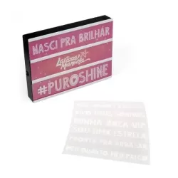 LUMINARIA CUSTOMIZAVEL LARISSA MANOELA