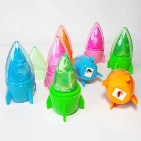 Apontador e Borracha Foguete