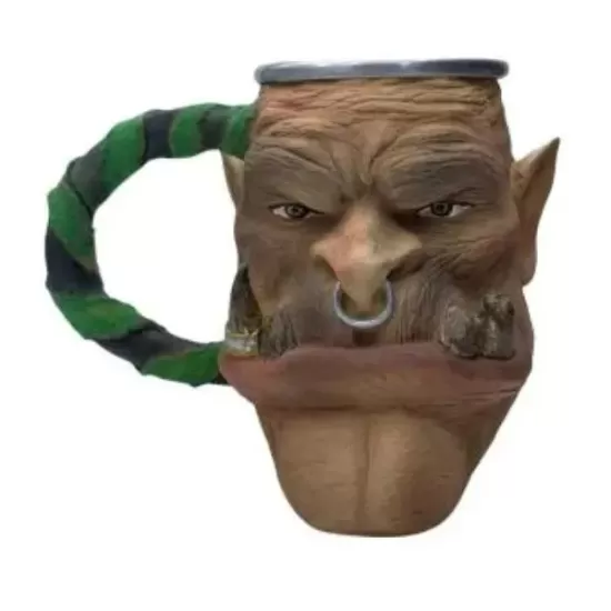 Caneca 3D Resina Orc