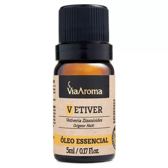 ÓLEO ESSENCIAL VETIVER 5ML - VIA AROMA