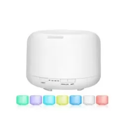 UMIDIFICADOR DE AR ULTRASSÔNICO REDONDO 500ML