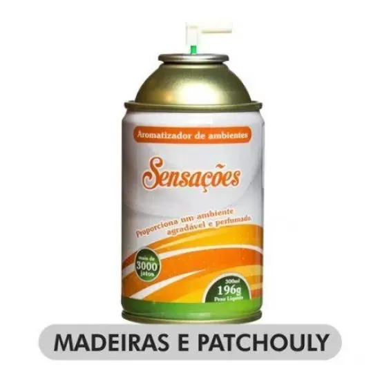 Spray Aerossol Madeiras e Patchouly