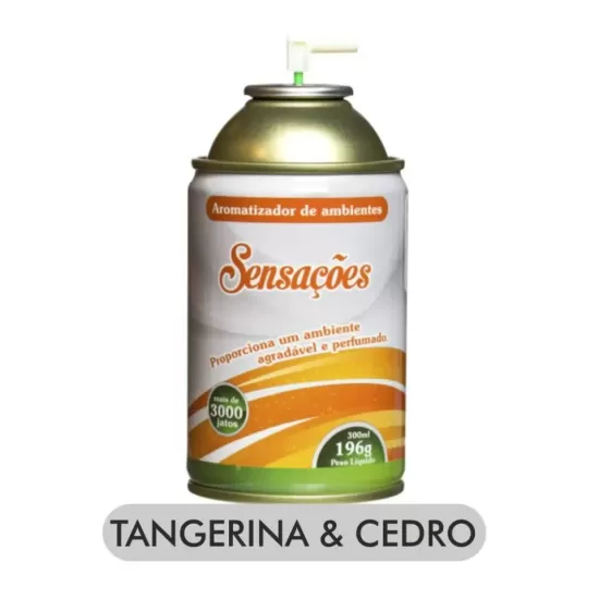 Spray Aerossol Tangerina e Cedro