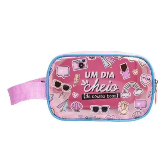 NECESSAIRE BASIC PVC M - MELHORES AMIGAS