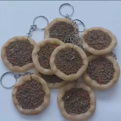 Chaveiro Esfiha de Carne