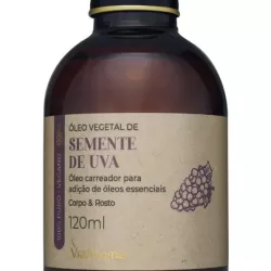 OLEO VEGETAL SEMENTE DE UVA 120ML - VIA AROMA