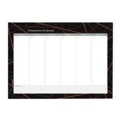 Bloco semanal Geometrico