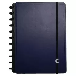 CADERNO DARK BLUE - A4