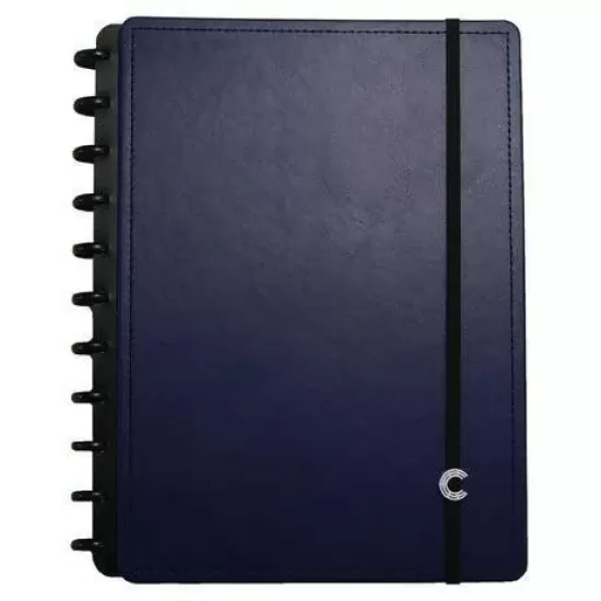 CADERNO DARK BLUE - A4