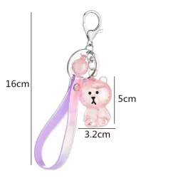 Chaveiro Transparente Sortido