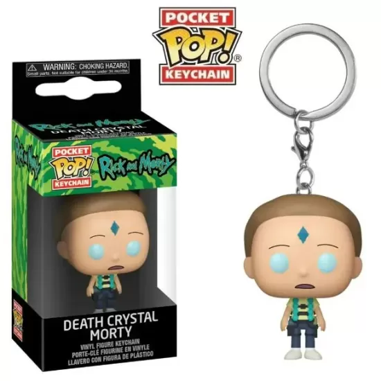 Chaveiro Funko POP - Death Crystal Morty