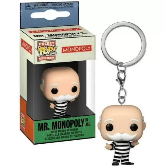 Chaveiro Funko POP - Mr Monopoly In Jail