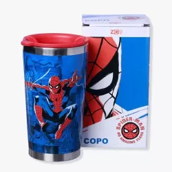 COPO VIAGEM TONY 400ML SPIDER MAN