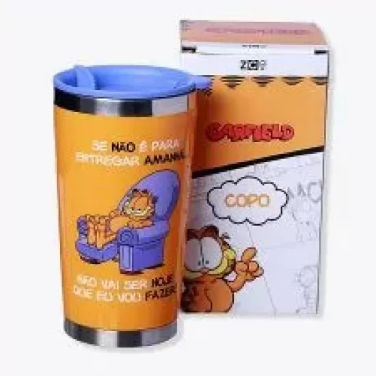 COPO VIAGEM TONY 400ML GARFIELD