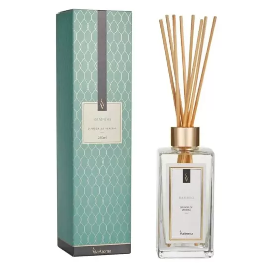 DIFUSOR DE VARETAS 250ML BAMBOO - VIA AROMA