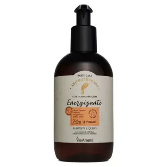 SABONETE LIQ 250ML AROMATHERAPY ENERGIZANTE