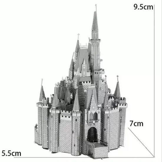 Quebra-Cabeça 3D Castelo (metal)