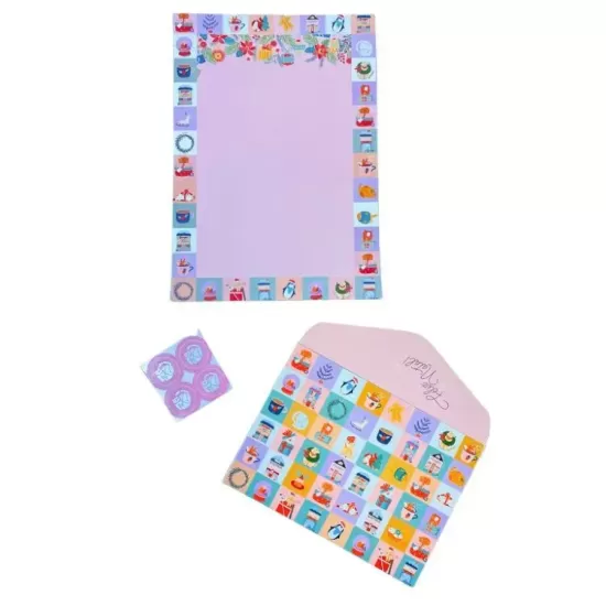 Kit Papeis de Carta com Envelopes La Palomita Buendia