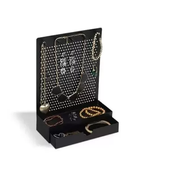 SUPORTE DE ACO P/ BIJOUX COM GAVETA
