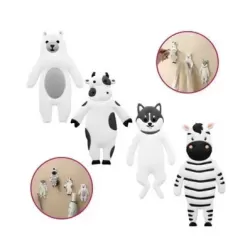 Gancho Adesivo Flexivel Multiuso Animal Sortido