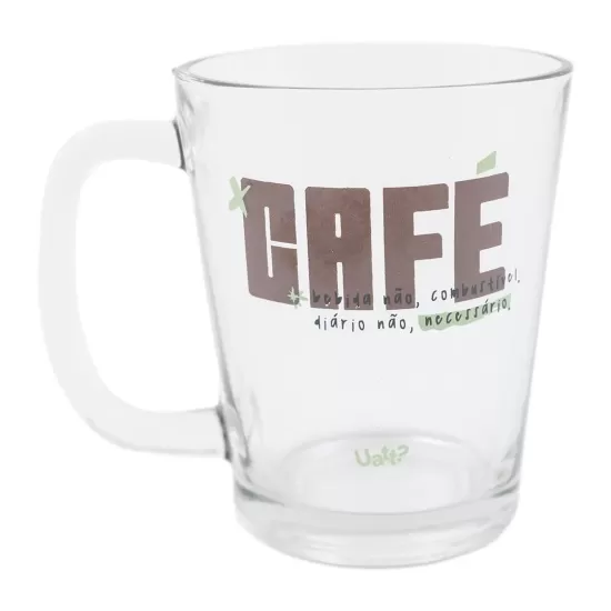 CANECA DE VIDRO BASIC - URBANO