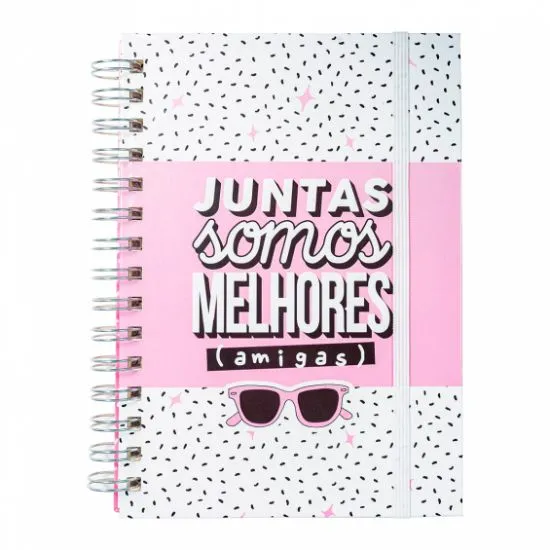 PLANNER SEMANAL - MELHORES AMIGAS ROSA