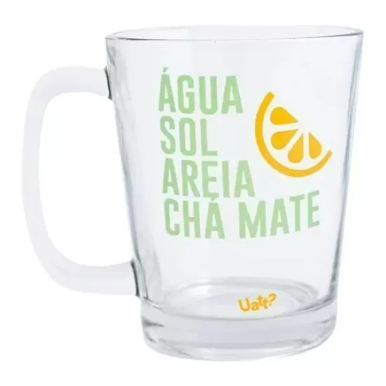 CANECA DE VIDRO BASIC - POWER SOLAR