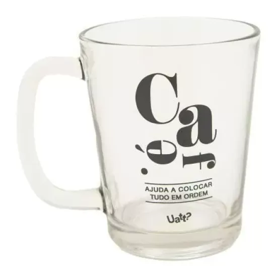 CANECA DE VIDRO BASIC - URBANO CAFE