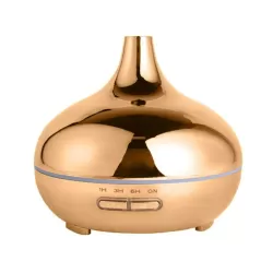 Umidificador de Ar Ultrassônico Gota Cromada 500ml