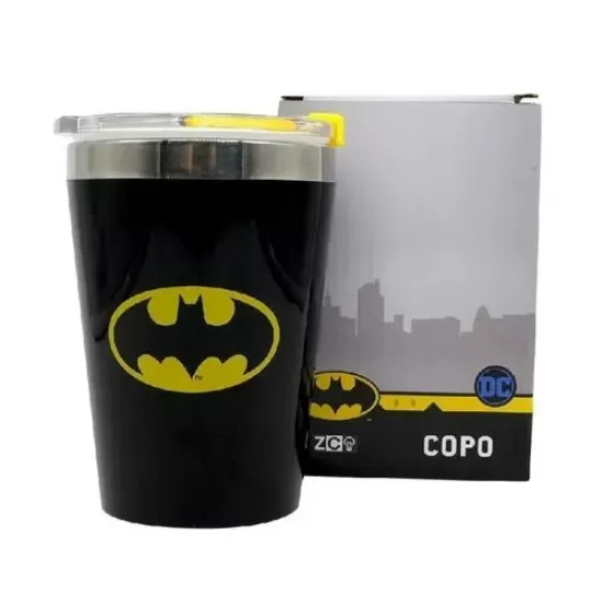 COPO VIAGEM SNAP 300ML BATMAN CORE