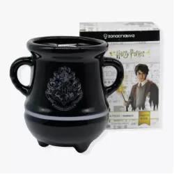 CANECA FORMATO 3D 350ML CALDEIRAO HOGWARTS PRATA