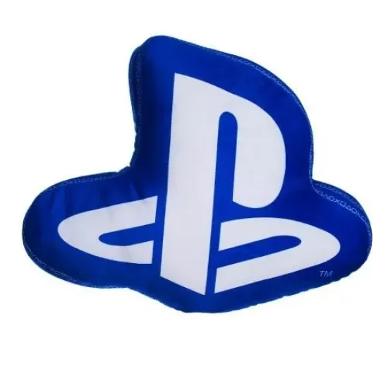 ALMOFADA FORMATO FIBRA PLAYSTATION LOGO