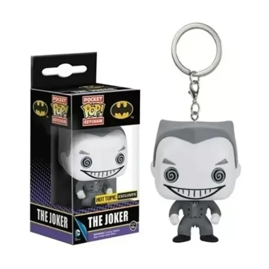 Chaveiro Funko POP - The Joker (Black and White)