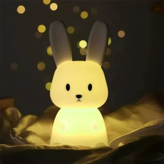 Luminária Led Coelho - Silicone