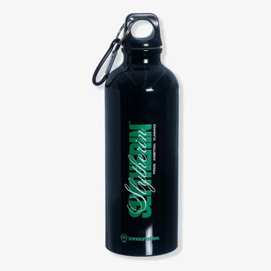 GARRAFA DE ALUMINIO PRETA 500ML C/ MOSQUETAO SONSERINA