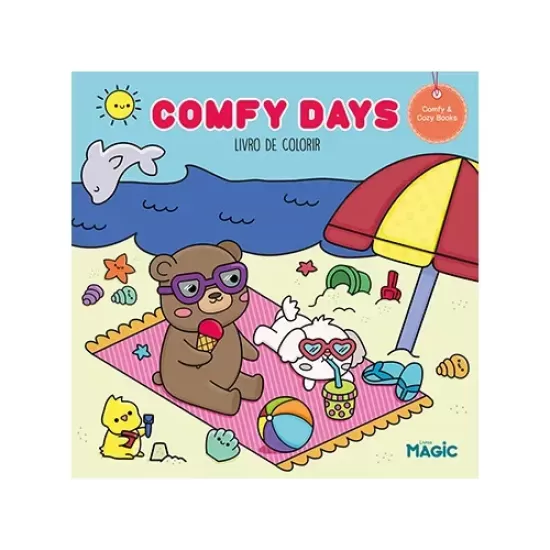 LIVRO PARA COLORIR COMFY 24FLS SORTIDO