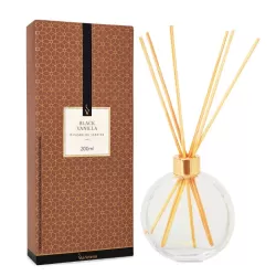 DIFUSOR DE VARETAS 200ML BLACK VANILLA
