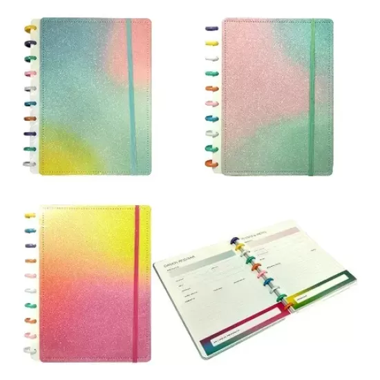 Caderno de Disco Médio Sortido