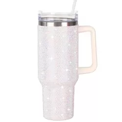 Canecão Térmico Strass Luxo 1200ml