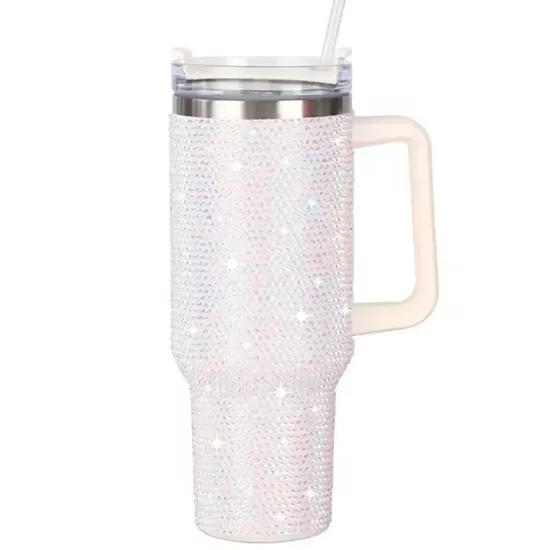 Canecão Térmico Strass Luxo 1200ml