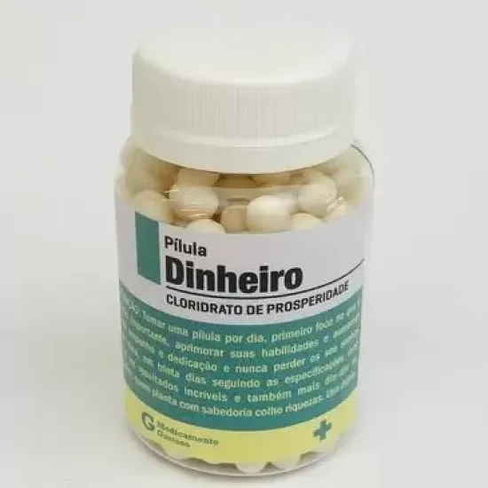 Balas Pílula Dinheiro