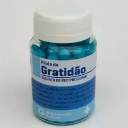 Balas Pílula Gratidão