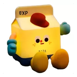 Luminária Led Caixinha de Leite - Silicone e Plástico