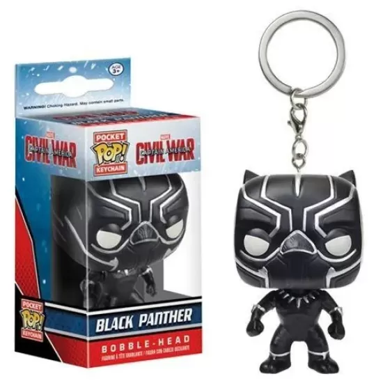 Chaveiro Funko POP - Black Panther (Civil War)