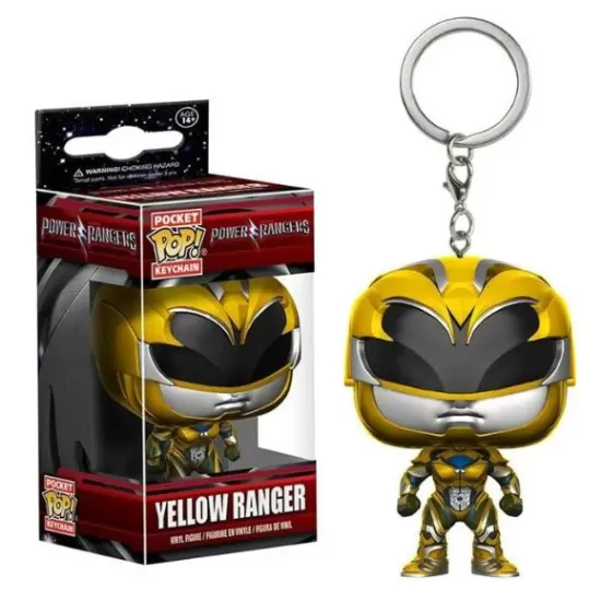 Chaveiro Funko POP - Yellow Ranger