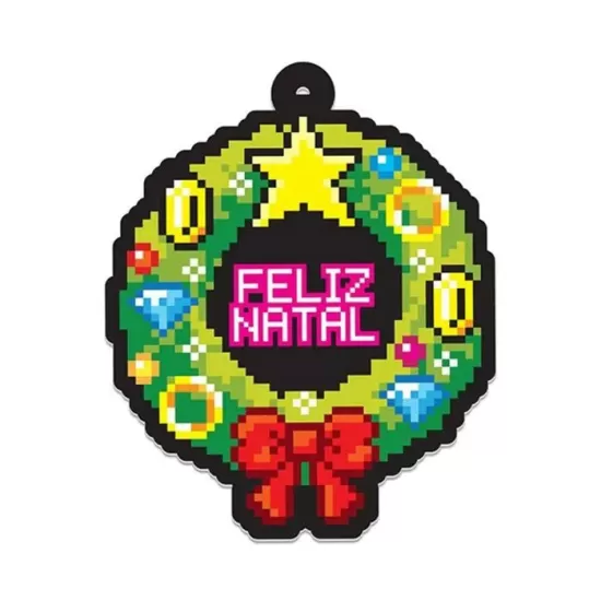 GUIRLANDA DE NATAL 8-BITS