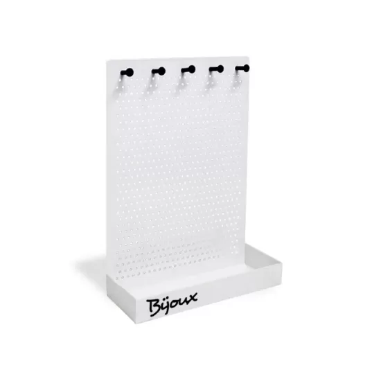 Suporte de Aço p/ Bijoux Beauty Branco