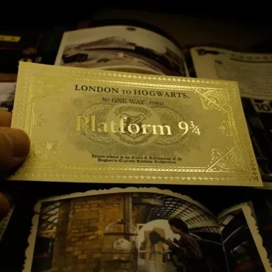 TICKET PLATFORM 9 3/4