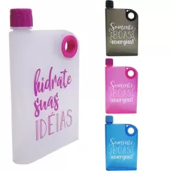 GARRAFA LIVRO A5 350ML - SORTIDA